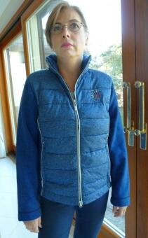 Canyon Jacke wattiert mit Strickärmeln