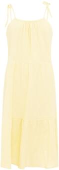 Zwillingsherz Kleid Spaghettiträger - Farbe: gelb