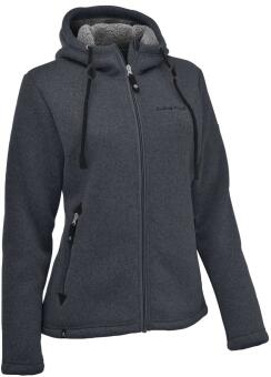 Maul Chieming Strickfleecejacke dunkelgrau