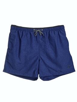 Nickel Outerwear Freizeitshorts Herren blau melange