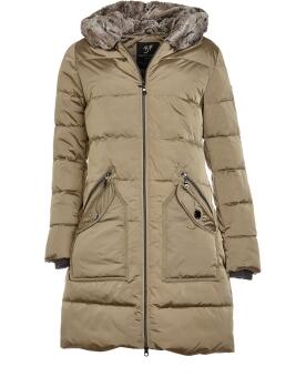 Nickel Outerwear Damen Steppmantel sand