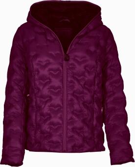 Nickel Outerwear Damen Steppjacke magentapurple