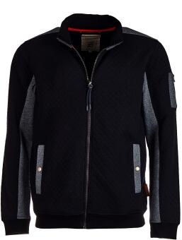Nickel Outerwear Herren Sweatjacke Marine