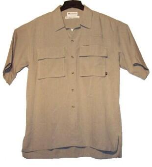 Columbia Hemd Summit Crest Campshirt - Farbe: fosil sandgrau
