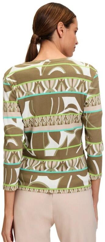 Betty Barclay Shirtjacke Grün/Khaki