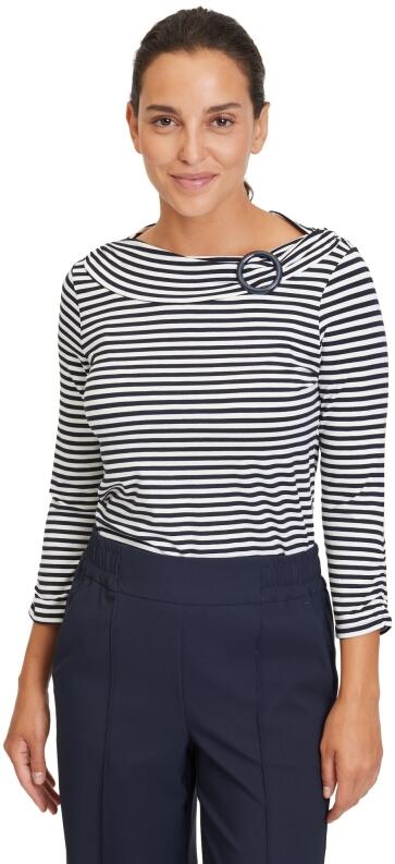 Betty Barclay Ringelshirt dunkelblau-weiss