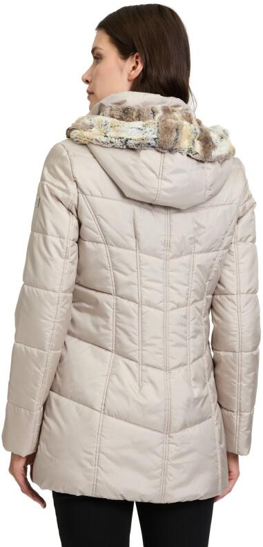 Betty Barclay Damen Steppjacke silver cloud