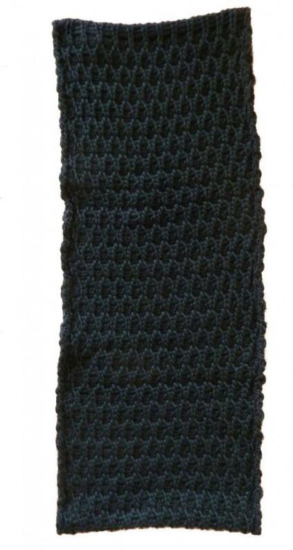 Kai Balke Set Loopschal und Mütze schwarz