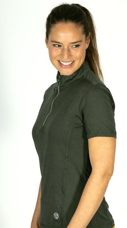 Maul RV-Shirt Schenna Sportshirt dark green oder purple