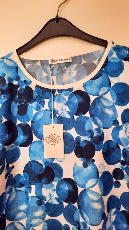 Serena Malin Shirt Dots Blau