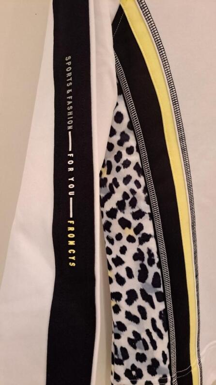 Canyon Sweatjacke Palma weiss-schwarz-lemon