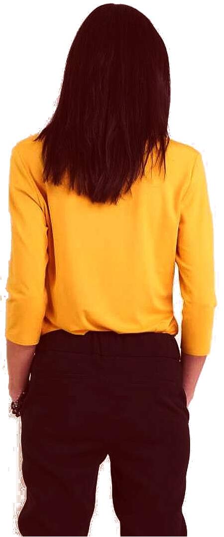 Seidel Shirt 3/4 Arm currygelb