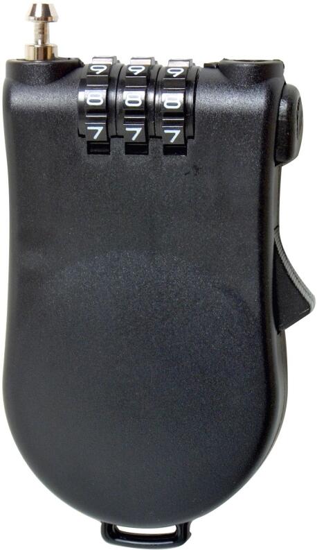 Basic Nature Zahlenschloss mit Drahtseil