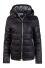 Canyon Jacke schwarz Ton-in-Ton Print wattiert