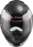 LS2 Helm Rapid Ghost FF353 white-black-red