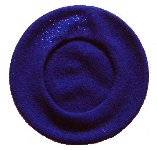 Baskenmütze von Diefenthal mit kleinen Glitzersteinchen