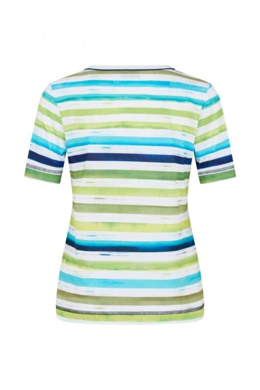 Canyon Women Sports T-Shirt lime-khaki-türkis