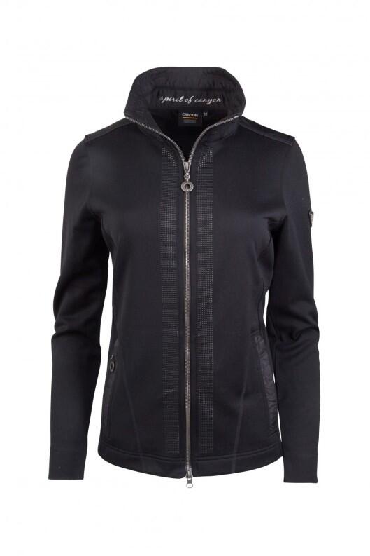 Canyon Damen Sweatjacke - schwarz Nieten