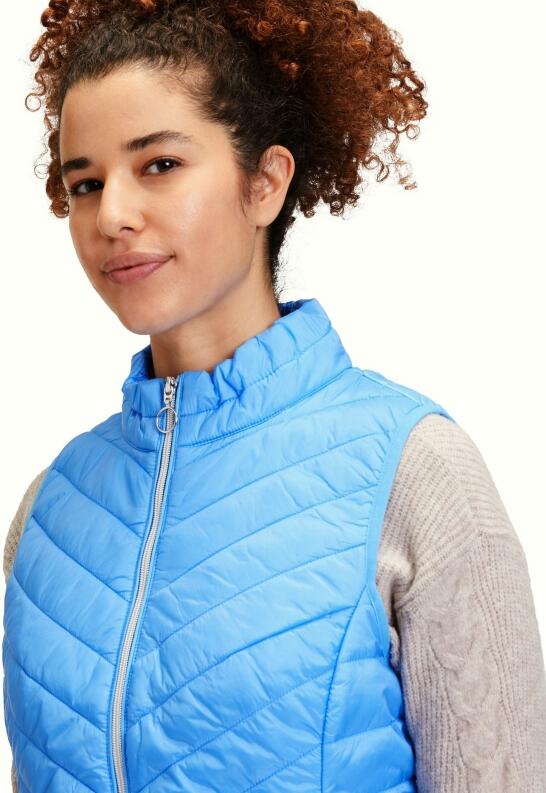 Betty Barclay Damen leichte Steppweste azurblue