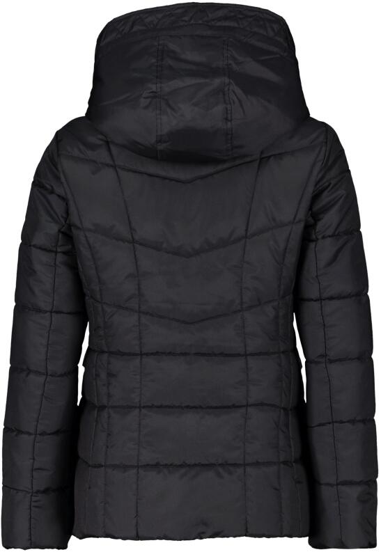 Betty Barclay Damen Steppjacke schwarz mit Kapuze