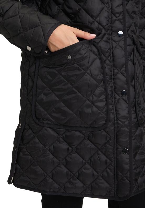 Betty Barclay Damen Steppmantel schwarz