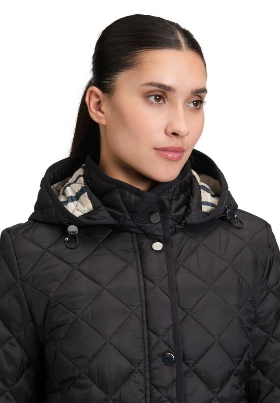 Betty Barclay Damen Steppmantel schwarz