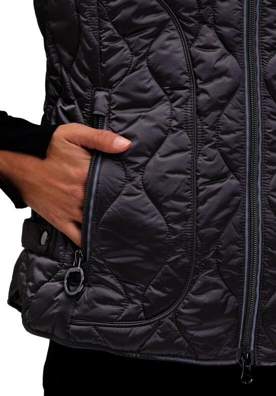 Betty Barclay Steppweste gefüttert rauchgrau