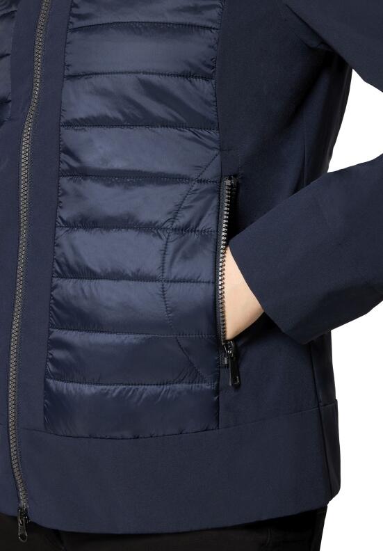 Betty Barclay Jacke mit Steppeinsatz dunkelblau