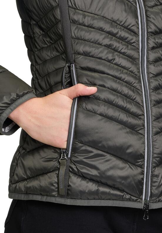 Betty Barclay Damen Steppjacke dunkelgrün