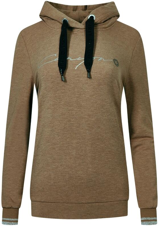 Canyon Sweatshirt Hoody caramel melange