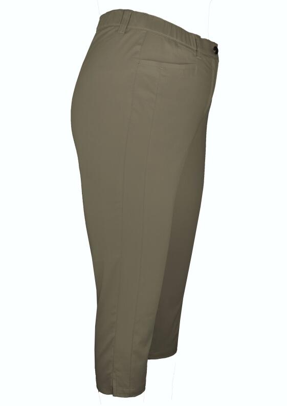 Adelina Hose 3/4 Länge olivgrün