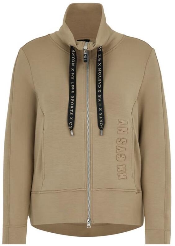 Canyon Lounge Sweatjacke nougat