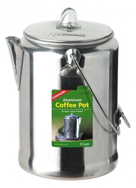Coghlans Percolator Kaffeekanne Aluminium