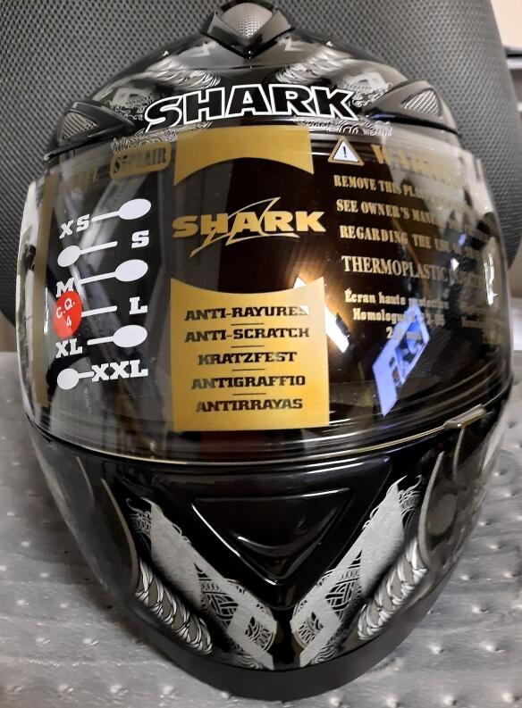 Shark Helm S 500 Air Samurai schwarz