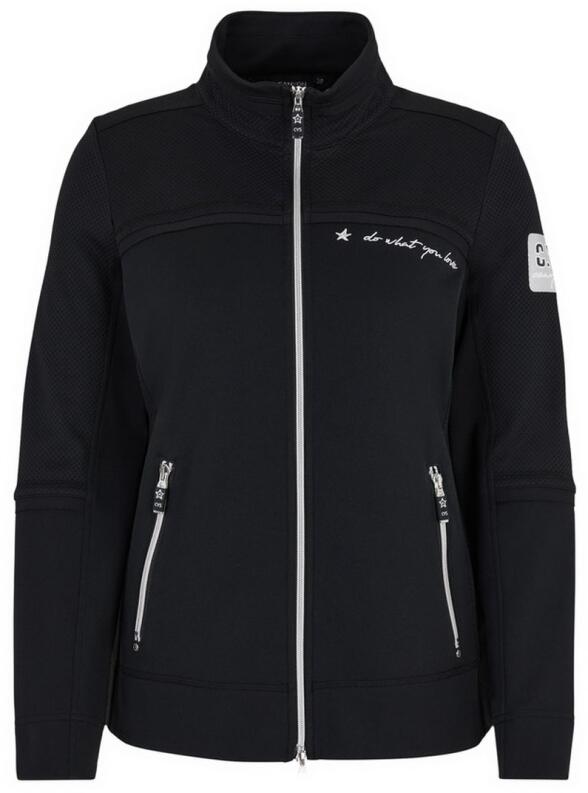 Canyon Sweatjacke schwarz Piquee Jacket