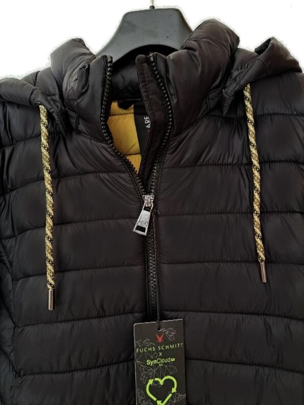 Fuchs Schmitt Steppmantel Longjacke schwarz