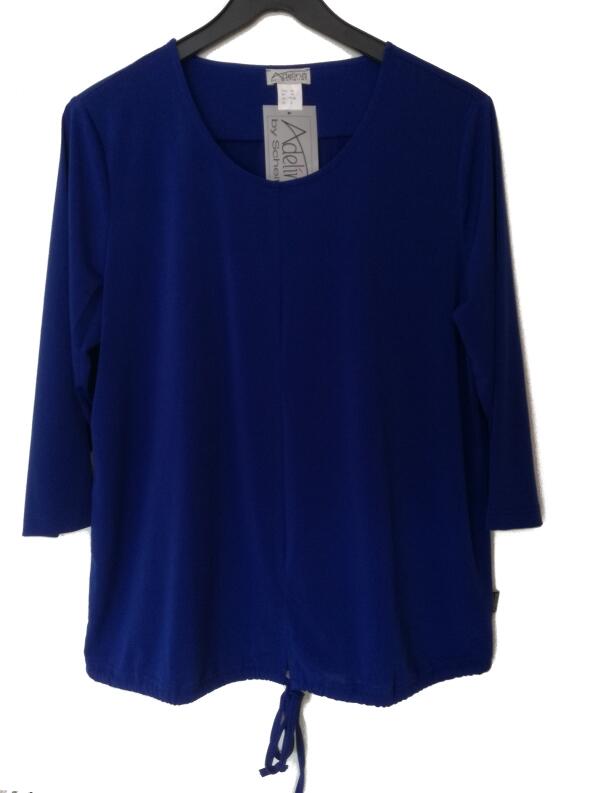 Adelina Shirt royalblau 3/4 Arm