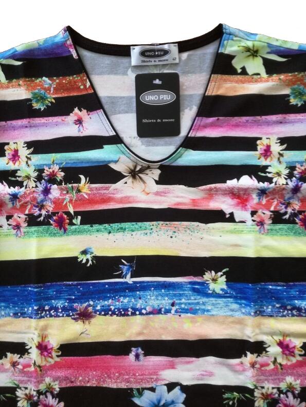 UNO PIU Damen Shirt bunt