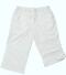 Damen Capri Hose Lena krempelbar - Farbe weiss