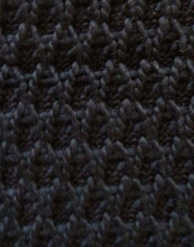 Kai Balke Set Loopschal und Mütze schwarz