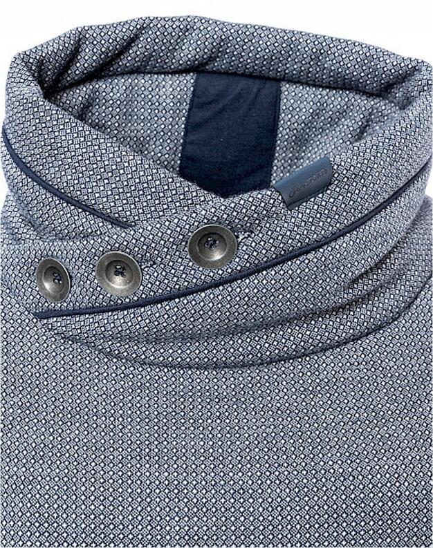 Serena Malin Sweatshirt mit Stehkragen navy