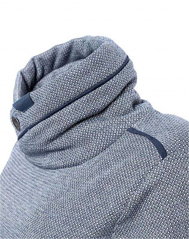Serena Malin Sweatshirt mit Stehkragen navy