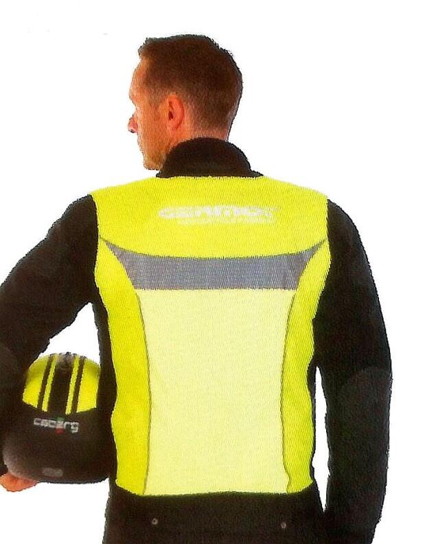 Warnweste Rückseite