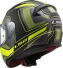 LS2 Helm Rapid Carrera FF353 matt black-yellow