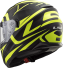LS2 Helm Stream Evo Jink matt black H-V yellow FF320