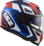 LS2 Helm Breaker Android Blue Red FF390