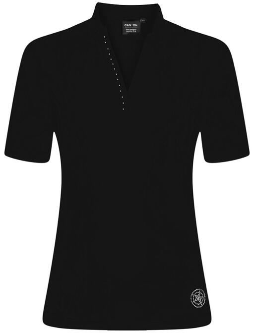 Canyon Women Sports Poloshirt schwarz oder weiss