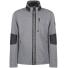 Regatta Caedin Strickfleecejacke grau