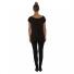 Regatta T-Shirt Nolana Wasserfallkragen black