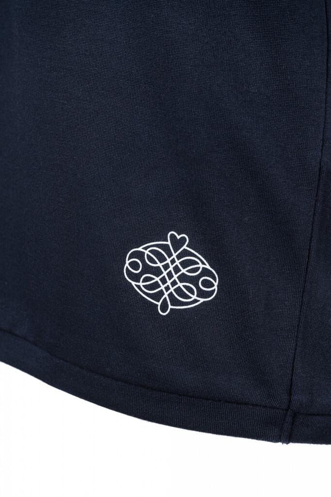 Serena Malin Shirt navy mit weißen Blenden